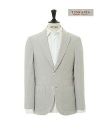 CAMICIANISTA | シアサッカー素材のシャツジャケット(テーラードジャケット)