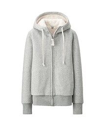 UNIQLO | ボアスウェットパーカー(パーカー)
