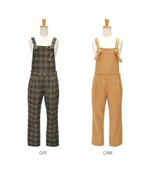 flower | ドットサロペット(サロペット/オーバーオール)