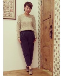 flower | relax fin pantsu(その他パンツ)