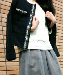 NATURAL BEAUTY BASIC | ノーカラージャケット