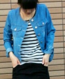 RAY CASSIN | ノーカラージャケット