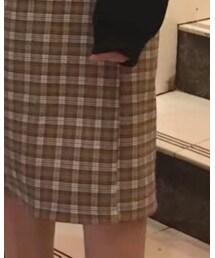 格子裙 | スカート