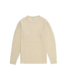 MR.GENTLEMAN | ケーブル クルーネックニット(ニット/セーター)