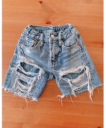 DENIM DUNGAREE | パンツ