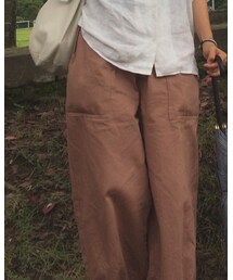 休日と詩オルガンパンツ | パンツ