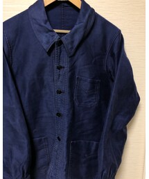VINTAGE | 40s blue moleskin jacket(ジャケット/アウター)