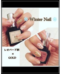 レオパード柄✕GOLD ネイル💅 | その他