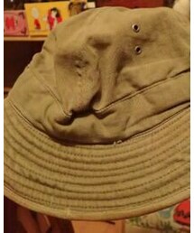 VINTAGE | 1940s US ARMY HBT HAT(40sアメリカ軍ヘンリーボーンハット)
(ハット)