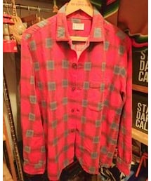 VINTAGE | vintage タウンクラフト プリントフランネルシャツ(シャツ/ブラウス)