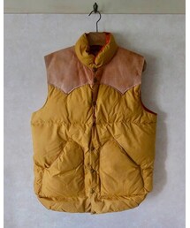 VINTAGE | 70s Rocky mountain featherbed down vest(ダウンベスト)