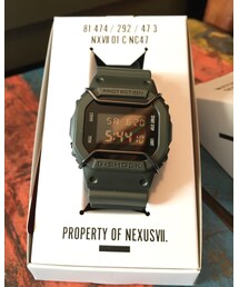 NEXUSVII | Nexus7 × G-SHOCK dw5600(アナログ腕時計)