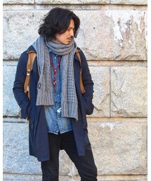 瞑想しながらマフラー着用 | その他