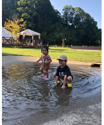 ついて直ぐに水遊び✨ | その他