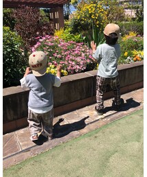 蝶々追いかける2人☺️ | その他