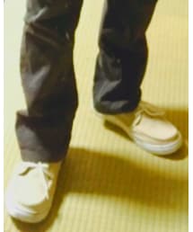 no brand | 町田の靴屋さんで購入しました。中がスポンジの木みたいな素材で中もオシャレで愛用しています！(シューズ)