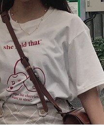 She said that | トップス