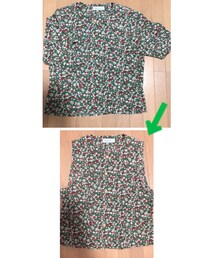 古着→リメイク | 半袖からベストにリメイクしました！(シャツ/ブラウス)