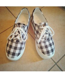 GRL | ギンガムチェックの厚底スニーカー(スニーカー)