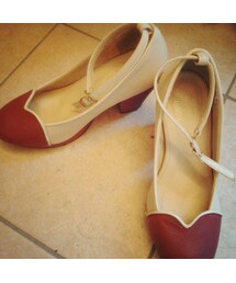 F i.n.t | 太めヒールのワンストラップパンプス(パンプス)