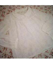 お花刺繍ブラウス(シャツ/ブラウス)