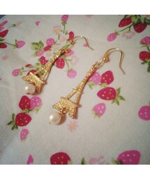 エッフェル塔のピアス(ピアス（両耳用）)