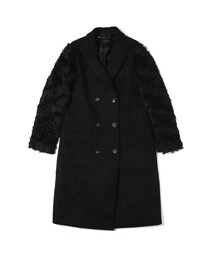 muller of yoshiokubo | fur sleeve separated coat(ダウンジャケット/コート)