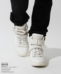 ボリューム ハイカット ベルト スタッズ INサイドジップ スニーカー　http://item.rakuten.co.jp/soyous/buy140941/(スニーカー)