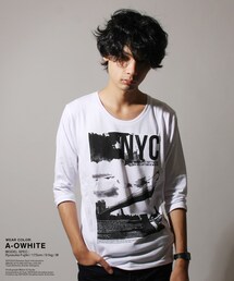 モノクロ フォト プリント 7分袖 Tシャツ　http://item.rakuten.co.jp/soyous/tso141062/(Tシャツ/カットソー)