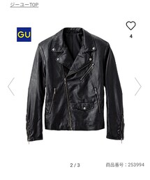 GU | ライダースジャケット