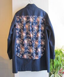 『PARKER CLOTHING』（パーカークロージング）
MIXED　SOUTIEN　COLLAR　COAT
(ステンカラーコート)