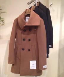 Rovtski | メルトンウールPARISオフタートルPコート(ピーコート)