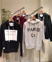 Rovtski | 裏毛プリントP/Oスウェット(パーカー)