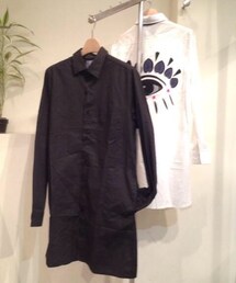 2f | コットンKモード刺繍ロングシャツ(シャツ/ブラウス)