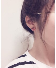 yoony moon | ピアス（両耳用）