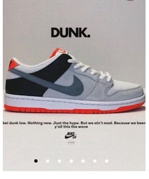 NIKE SB | Nike SB Dunk Low Pro ISO “Infrared” (スニーカー)