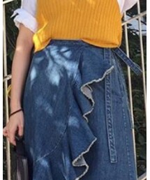 UNIQLO | デニムスカート