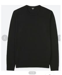 UNIQLO | エクストラファインメリノクルーネックセーター（長袖）(ニット/セーター)