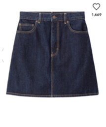 GU | デニムスカート