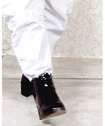 VINTAGE | 1980年代のエナメル本革パンプスは、ソールがウッド。形がやっぱかわいい！ETSYでアメリカの古着屋さんから取り寄せしました！(ドレスシューズ)