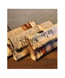 GLEAN&Co.,Ltd  | GLEAN&Co.,Ltd NEWSPAPERクラッチバッグ(クラッチバッグ)