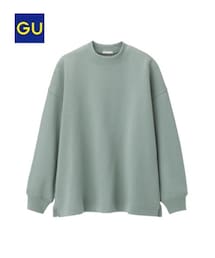 GU | オーバーサイズスウェットプルオーバー(長袖)(スウェット)