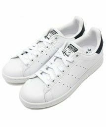 adidas | adidas アディダス STAN SMITH スタンスミス M20325 R.WHITE/R.WHITE/NEW.NAVY(ホワイト×ネイビー）         (スニーカー)