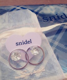 SNIDEL | ピアス(ピアス（両耳用）)
