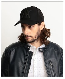 ARMANI EXCHANGE | 【A|Xアルマーニ エクスチェンジ】ビッグラバーAXロゴ　パネルキャップ(キャップ)
