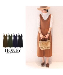 ガウチョ　オールインワン(つなぎ/オールインワン)