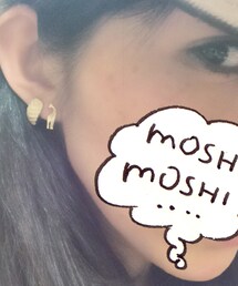 きりんのピアス(ピアス（片耳用）)