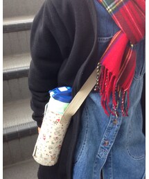 Handmade | 母のお手製水筒入れ。なかなかくたびらてます。(その他)