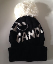 Candy Stripper | ニコちゃんニット帽(ニットキャップ/ビーニー)