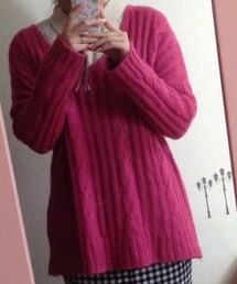 D-HOLIC | ざっくりVニット(ニット/セーター)